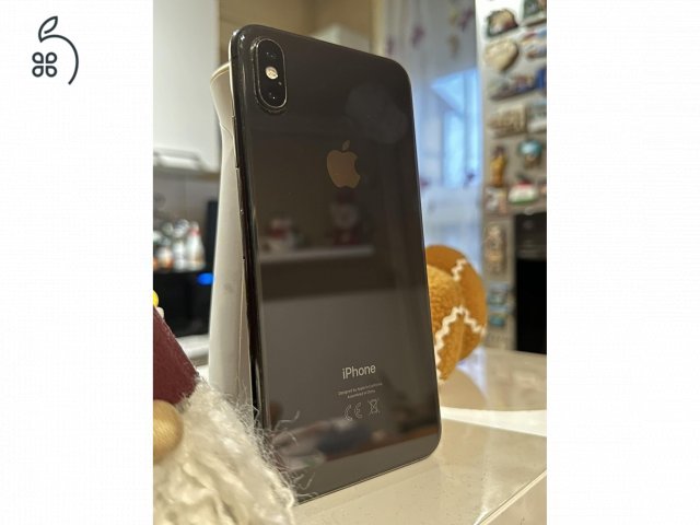 ELADÓ iPhone XS Max Space Grey 64GB Kártyafüggetlen (81% Akkumulátor)