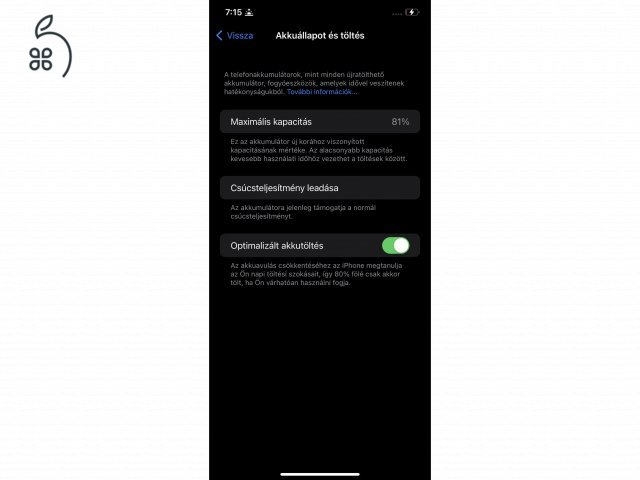 ELADÓ iPhone XS Max Space Grey 64GB Kártyafüggetlen (81% Akkumulátor)