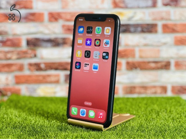 Eladó iPhone XR 64 GB Black szép állapotú - 12 HÓ GARANCIA - 7182