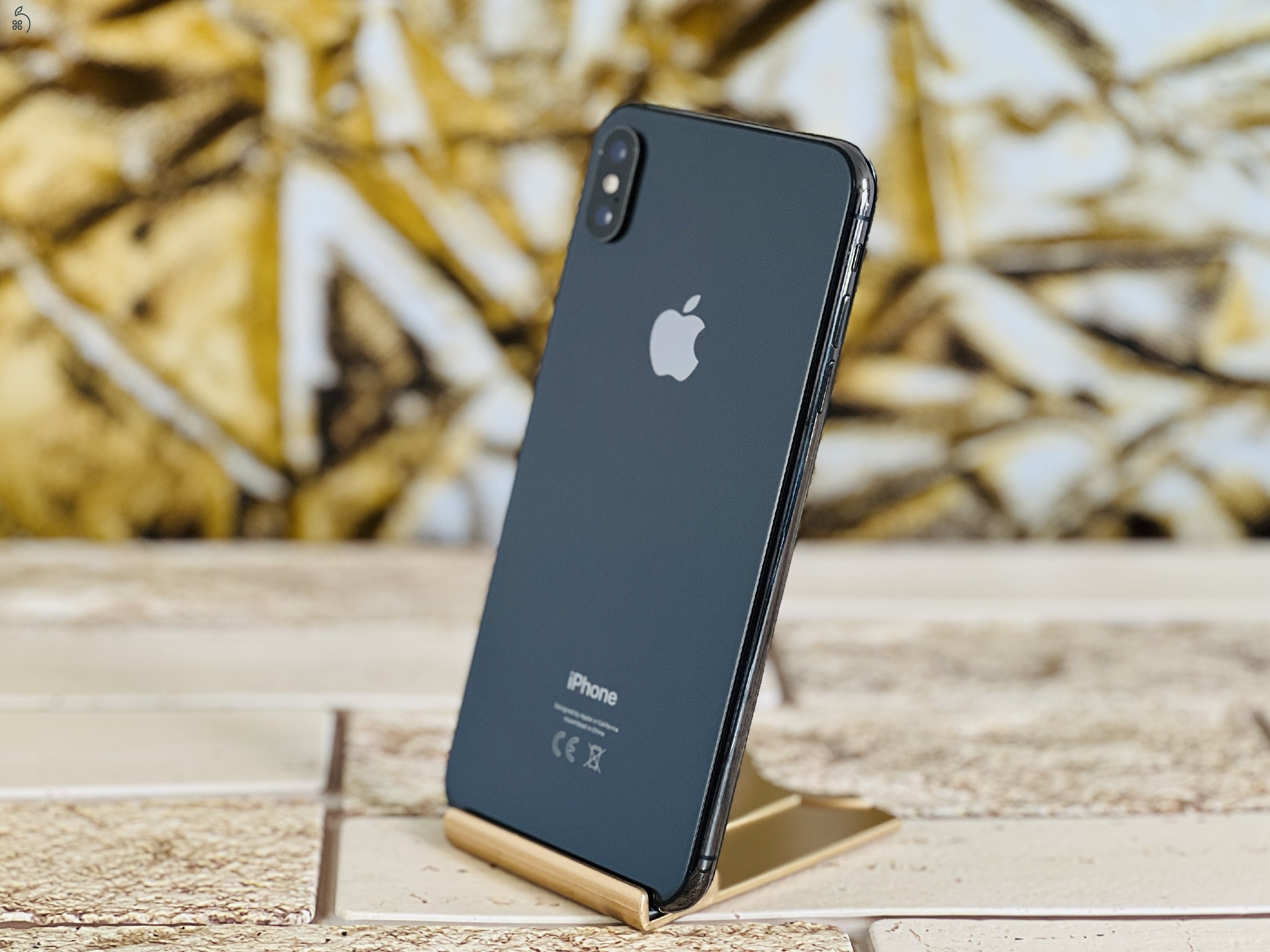 Eladó iPhone XS Max 64 GB Space Gray 100% aksi szép állapotú - 12 HÓ GARANCIA - S1380