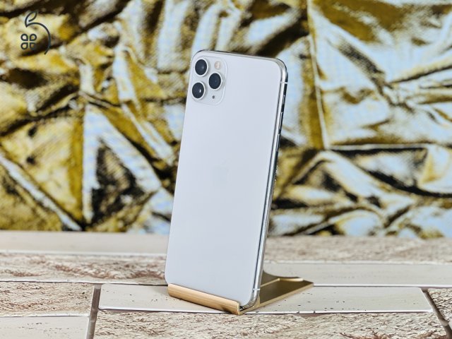 Eladó iPhone 11 Pro Max 64 GB Silver szép állapotú - 12 HÓ GARANCIA - Z12054