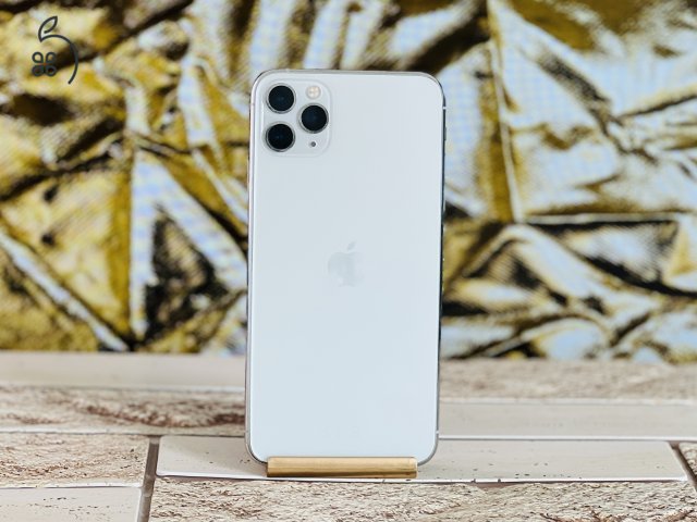 Eladó iPhone 11 Pro Max 64 GB Silver szép állapotú - 12 HÓ GARANCIA - Z12054