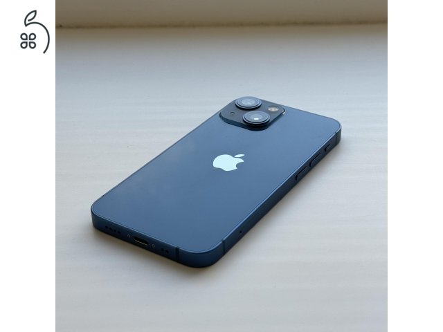 GYÖNYÖRŰ iPhone 13 mini 128GB Blue - Kártyfüggetlen, 1 ÉV GARANCIA, 88% Akkumulátor