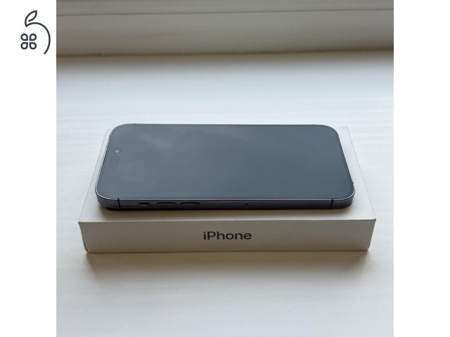 iPhone 14 Pro Max 128GB Deep Purple - 1 ÉV GARANCIA, Kártyafüggetlen, 96% Akkumulátor