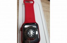 Apple Watch S7 (GPS) 45mm Piros szíjjal