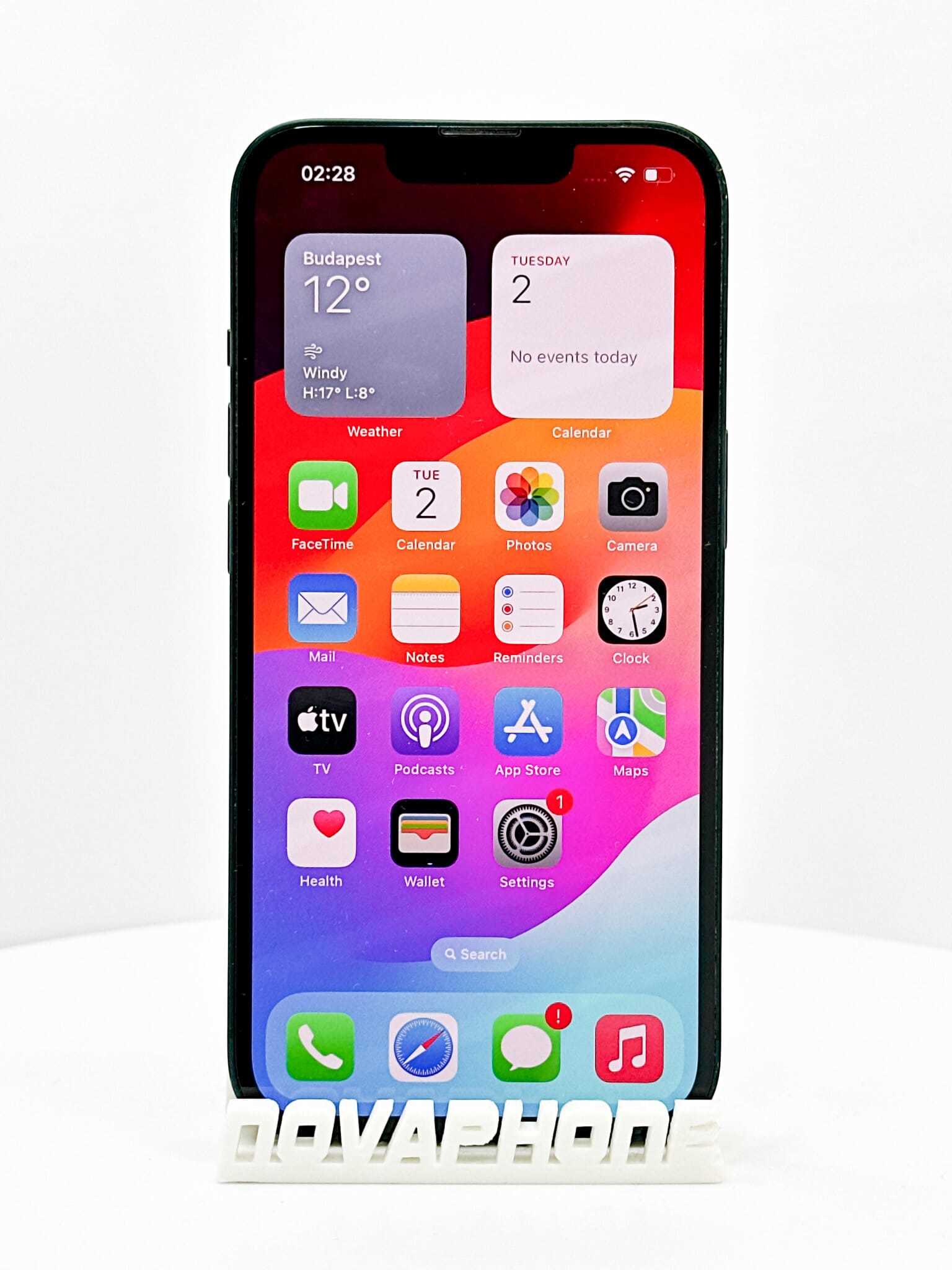 Apple iPhone 13 Mini (128GB)  - Akku: 100% - Szín: Fekete