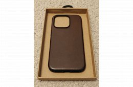 Nomad Modern Horween Leather (Rustic Brown) iPhone 14 Pro tok