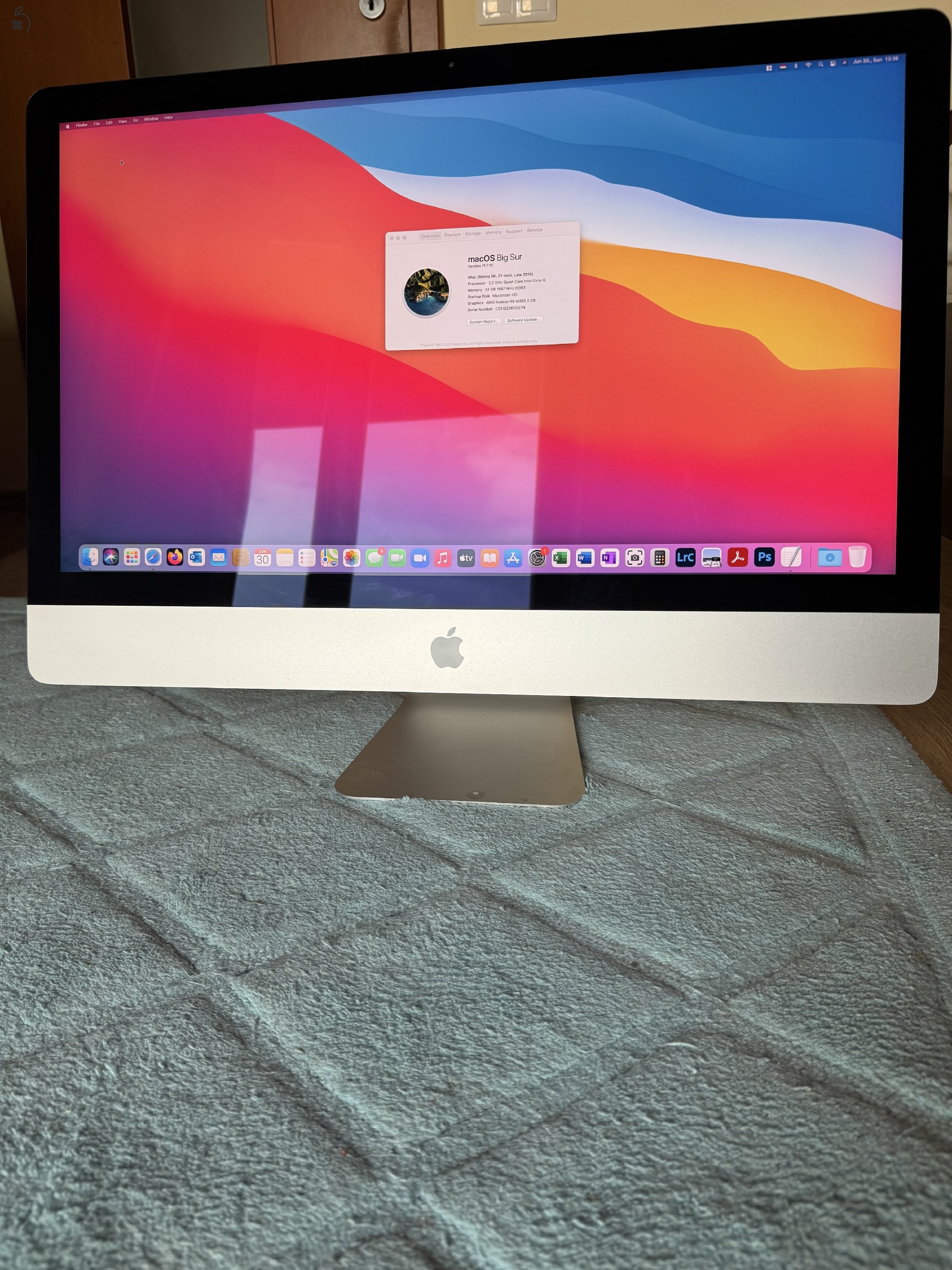iMac Retina 5K 27-inch, 3.3Ghz 24GB 2TB Fusion (Late 2015)