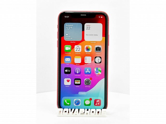 Apple iPhone 11 (128GB)  - Akku: 100% - Szín: Piros