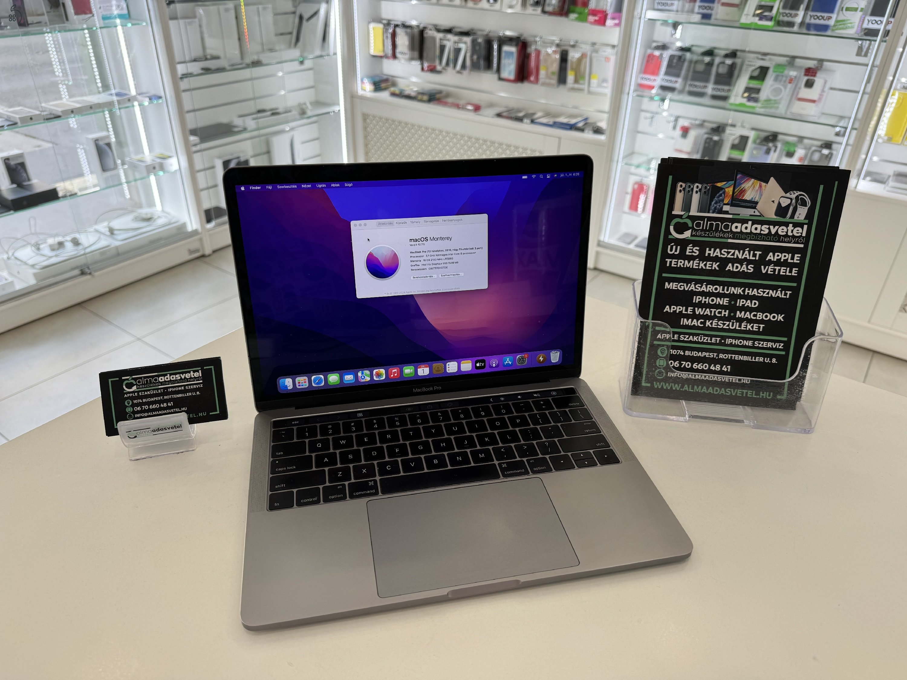 MacBook Pro 2016 Touch Bar 13