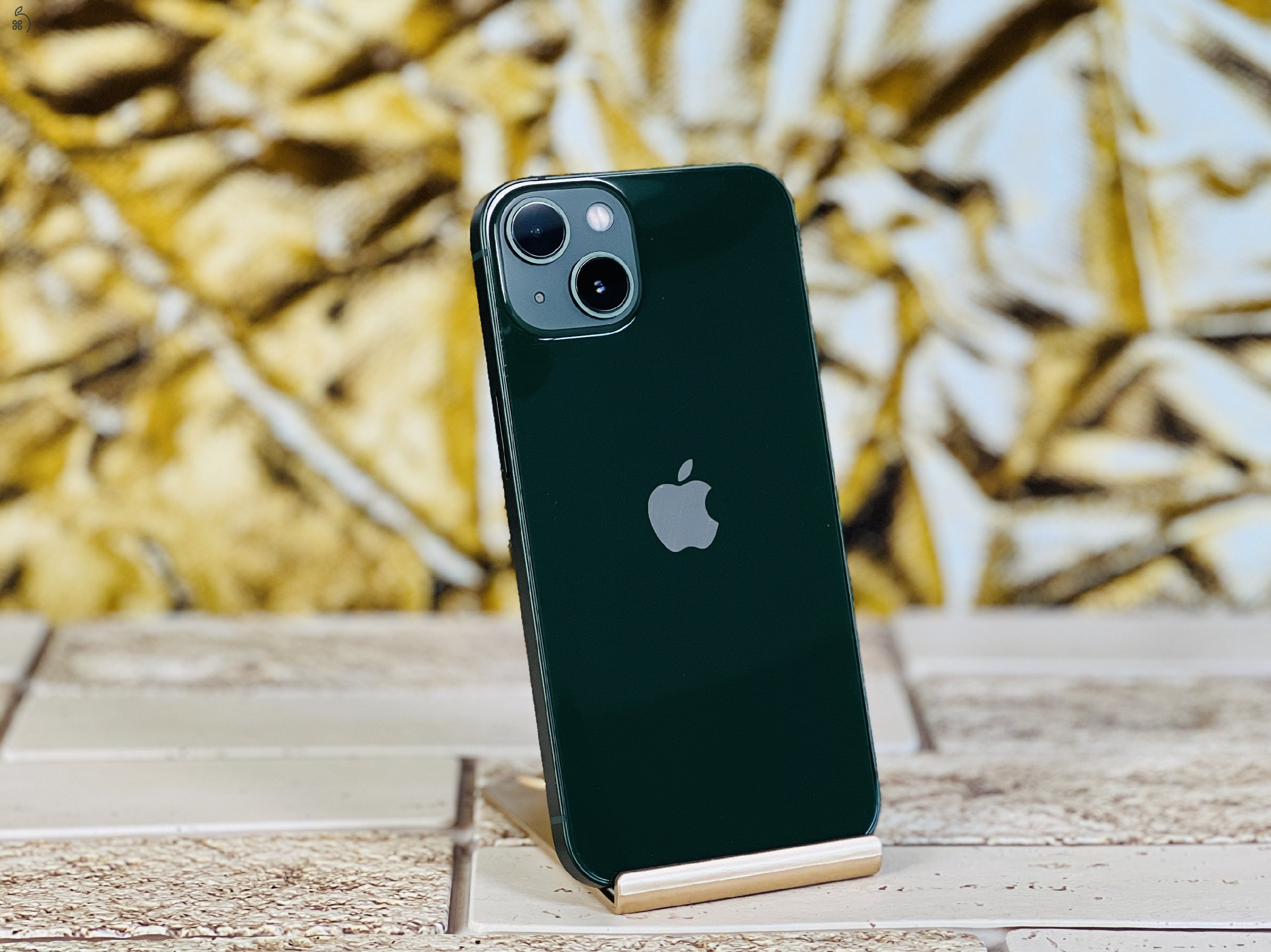 Eladó iPhone 13 128 GB Green 100% aksi szép állapotú - 12 HÓ GARANCIA - S144