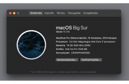 Macbook Pro 15” 2014 MID, 2,5 Ghz Intelcore i7, 512 Gb SSD, 16 Gb DDR3 RAM