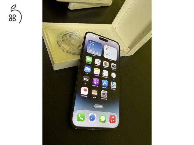 Gyönyörű iPhone 14 Pro Max + (AppleCare+ 2025 jan.)