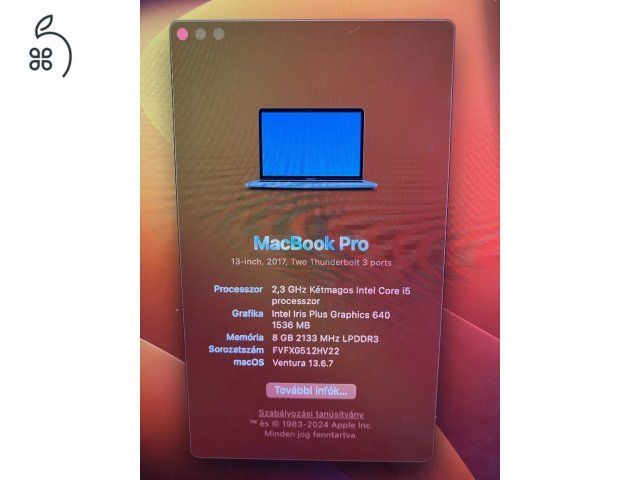 Használt MacBook Pro 13