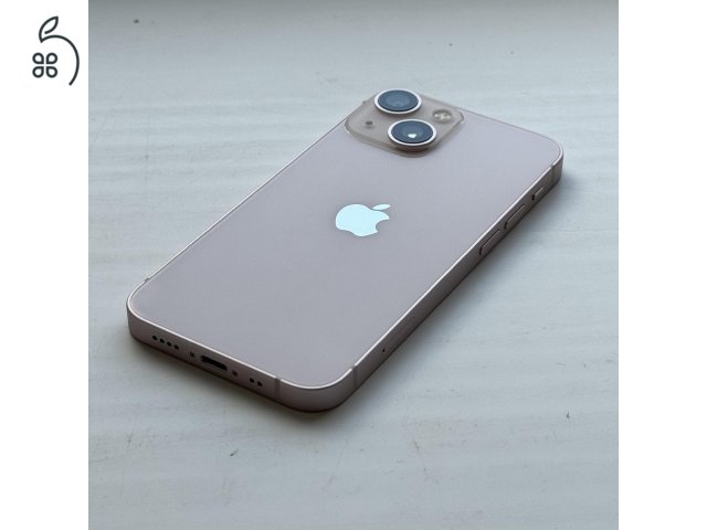 iPhone 13 mini 256GB Pink - 1 ÉV GARANCIA, Kártyafüggetlen, 84% Akkumulátor