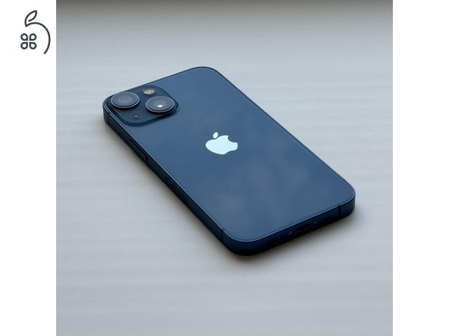 GYÖNYÖRŰ iPhone 13 mini 256GB Blue - 1 ÉV GARANCIA, Kártyafüggetlen, 90% Akkumulátor