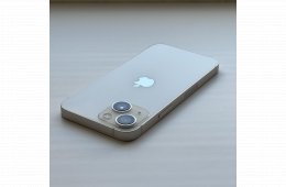 HIBÁTLAN iPhone 13 mini 256GB Starlight - 1 ÉV GARANCIA, Kártyafüggetlen, 100% Akkumulátor