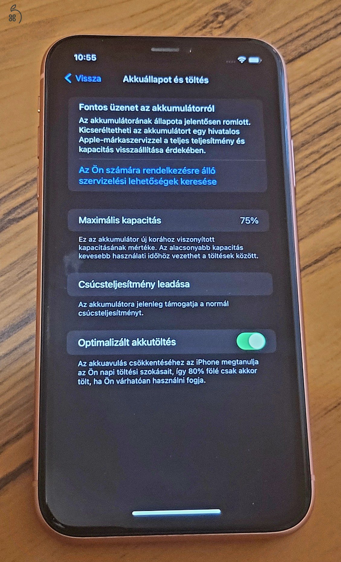 iPhone XR 64GB Korall