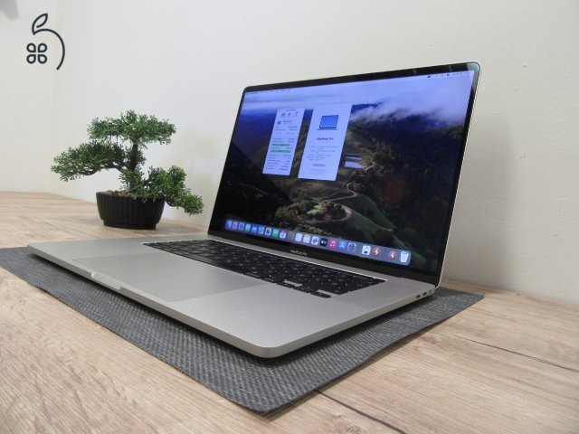  Apple Retina Macbook Pro 16 - 2019 - Használt, újszerű - 102 ciklus az akkuban!!