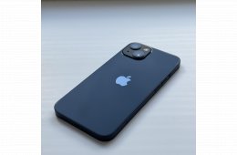 GYÖNYÖRŰ iPhone 13 128GB Midnight - Kártyfüggetlen, 1 ÉV GARANCIA, 100% Akkumulátor
