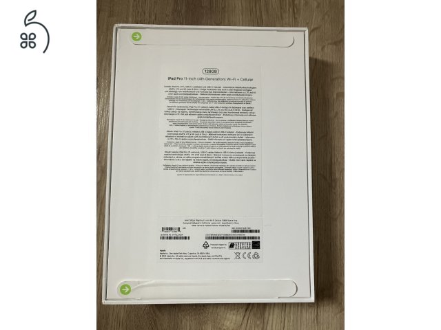 [bontatlan] iPad Pro 11’ (gen. 4) wifi+cell. 128GB