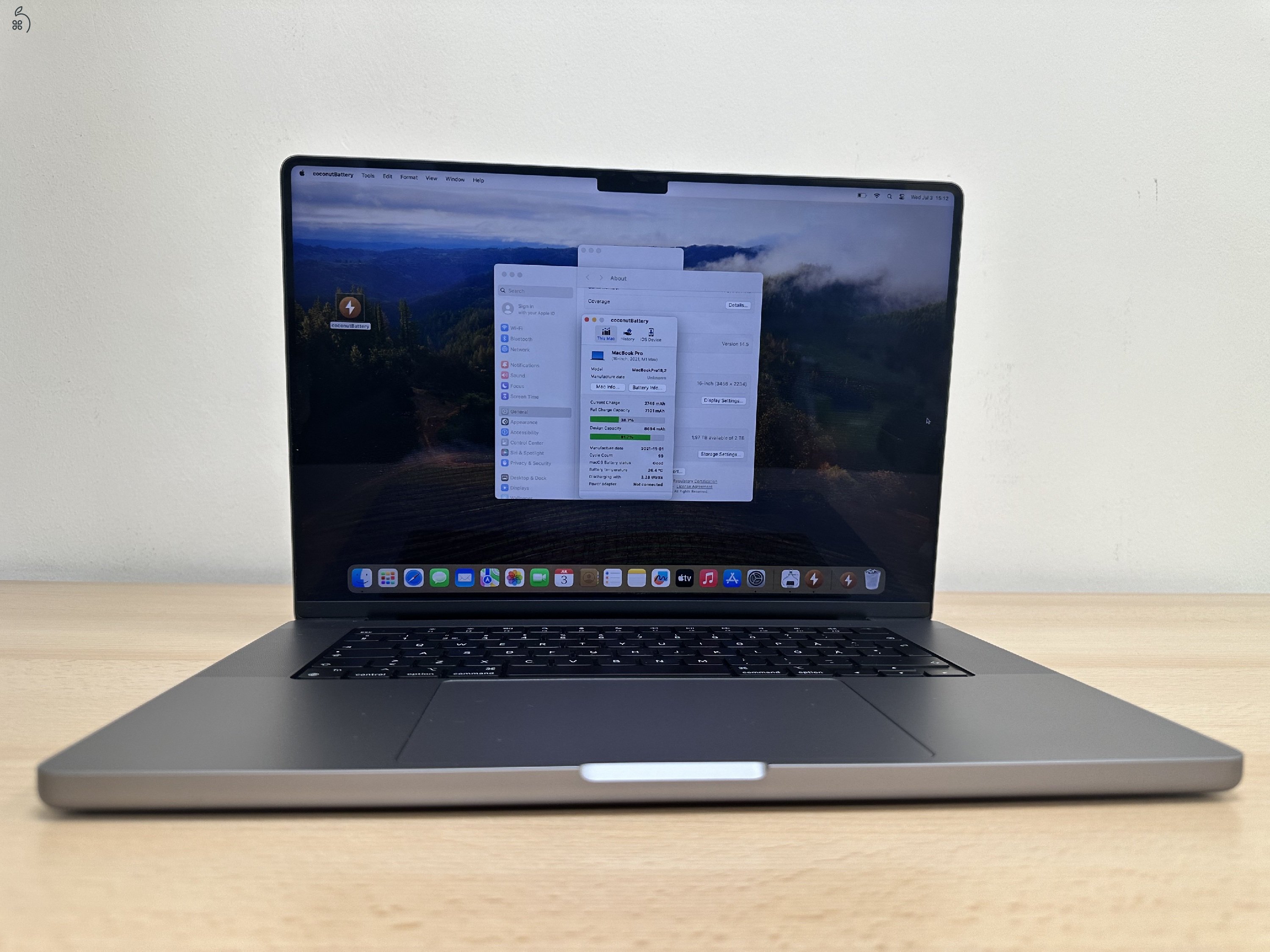 Üzletből, Macbook Pro Retina 16