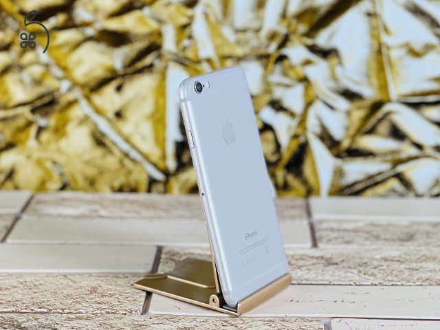 Eladó iPhone 6 16 GB Silver 100% aksi szép állapotú - 12 HÓ GARANCIA - L3512