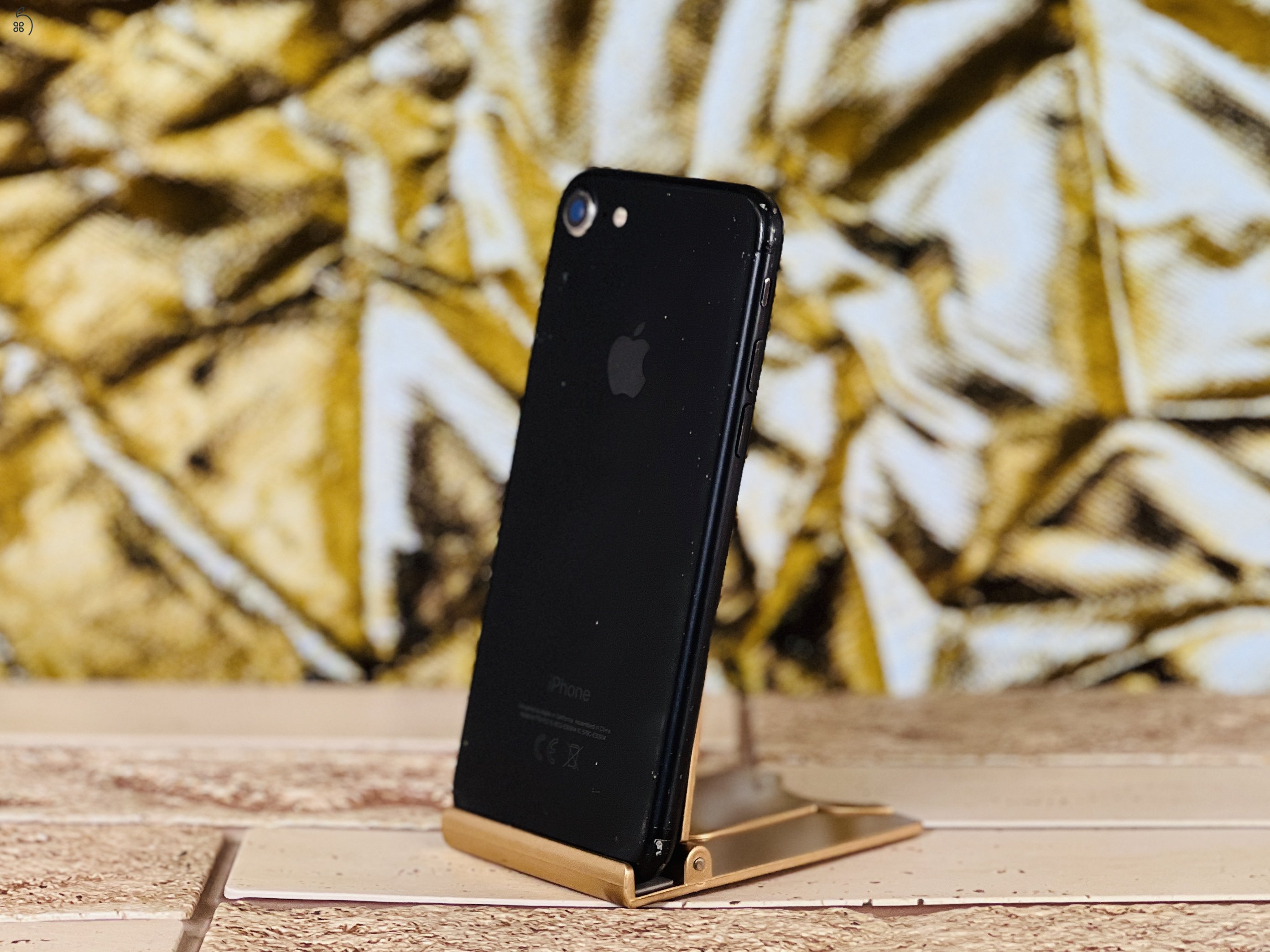 Eladó iPhone 7 128 GB Black 100% aksi szép állapotú - 12 HÓ GARANCIA - 5327