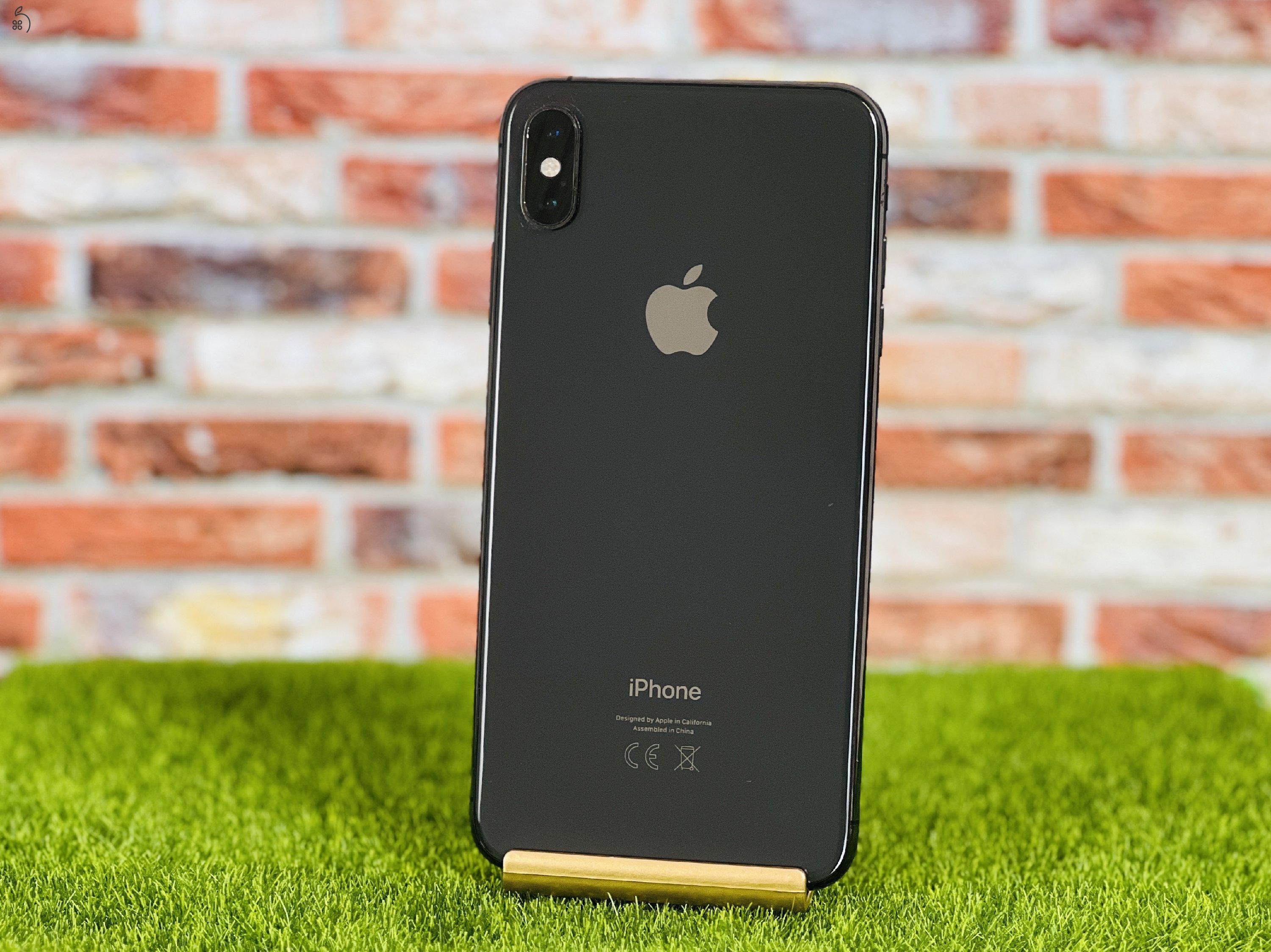 Eladó iPhone XS Max 64 GB Space Gray szép állapotú - 12 HÓ GARANCIA - 1278