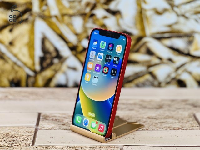 Eladó iPhone 12 Mini 64 GB PRODUCT RED 100% aksi szép állapotú - 12 HÓ GARANCIA - S1241