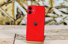 Eladó iPhone 12 Mini 64 GB PRODUCT RED 100% aksi szép állapotú - 12 HÓ GARANCIA - S1241