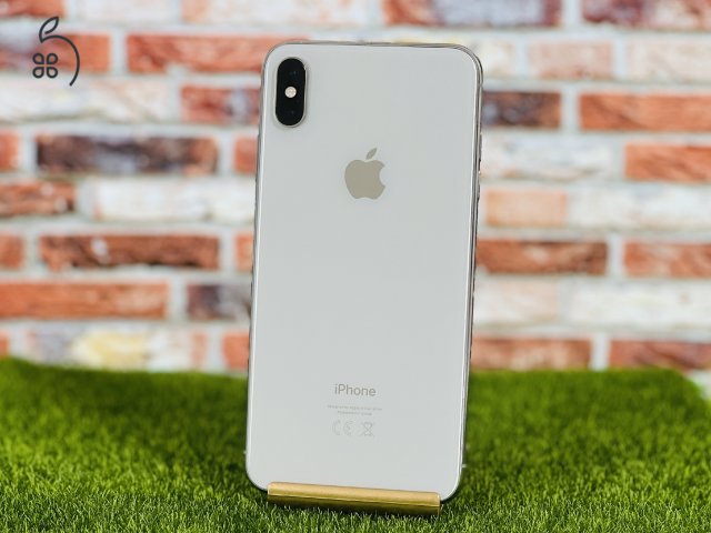 Eladó iPhone XS Max 64 GB Silver 100% aksi szép állapotú - 12 HÓ GARANCIA - 1274