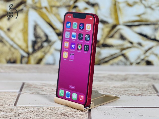 Eladó iPhone 13 Mini 128 GB PRODUCT RED szép állapotú - 12 HÓ GARANCIA - S1662