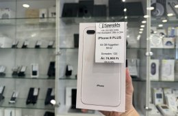 iPhone 8 Plus 64GB független silver új akkuval garanciával (133) iszerelés.hu