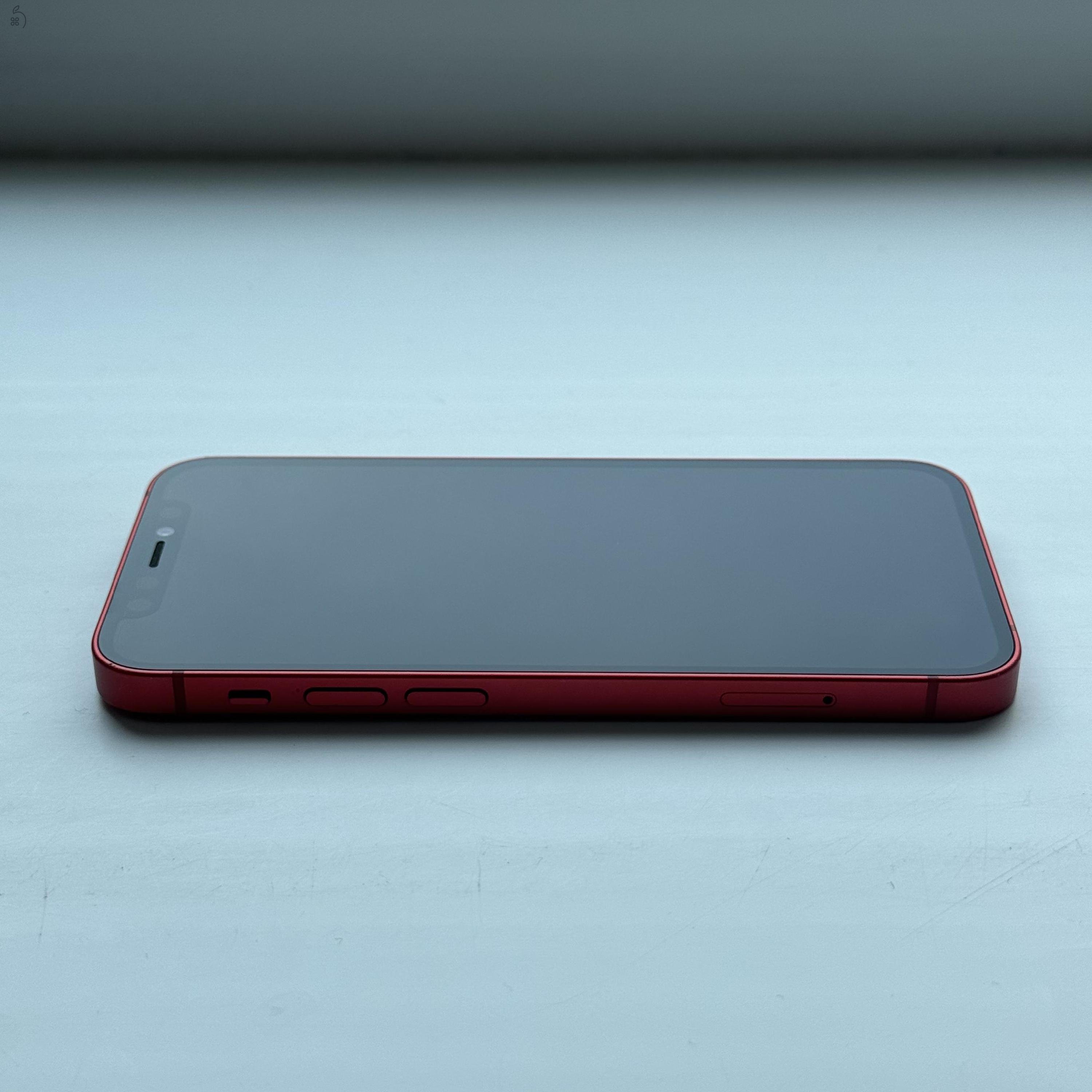 iPhone 12 mini 128GB Red - 1 ÉV GARANCIA, Kártyafüggetlen, 86% Akkumulátor