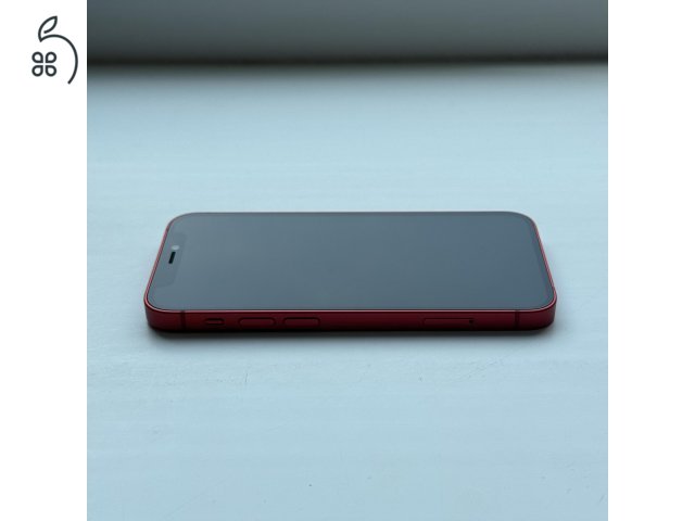 iPhone 12 mini 128GB Red - 1 ÉV GARANCIA , Kártyafüggetlen , 84% akkumulátor