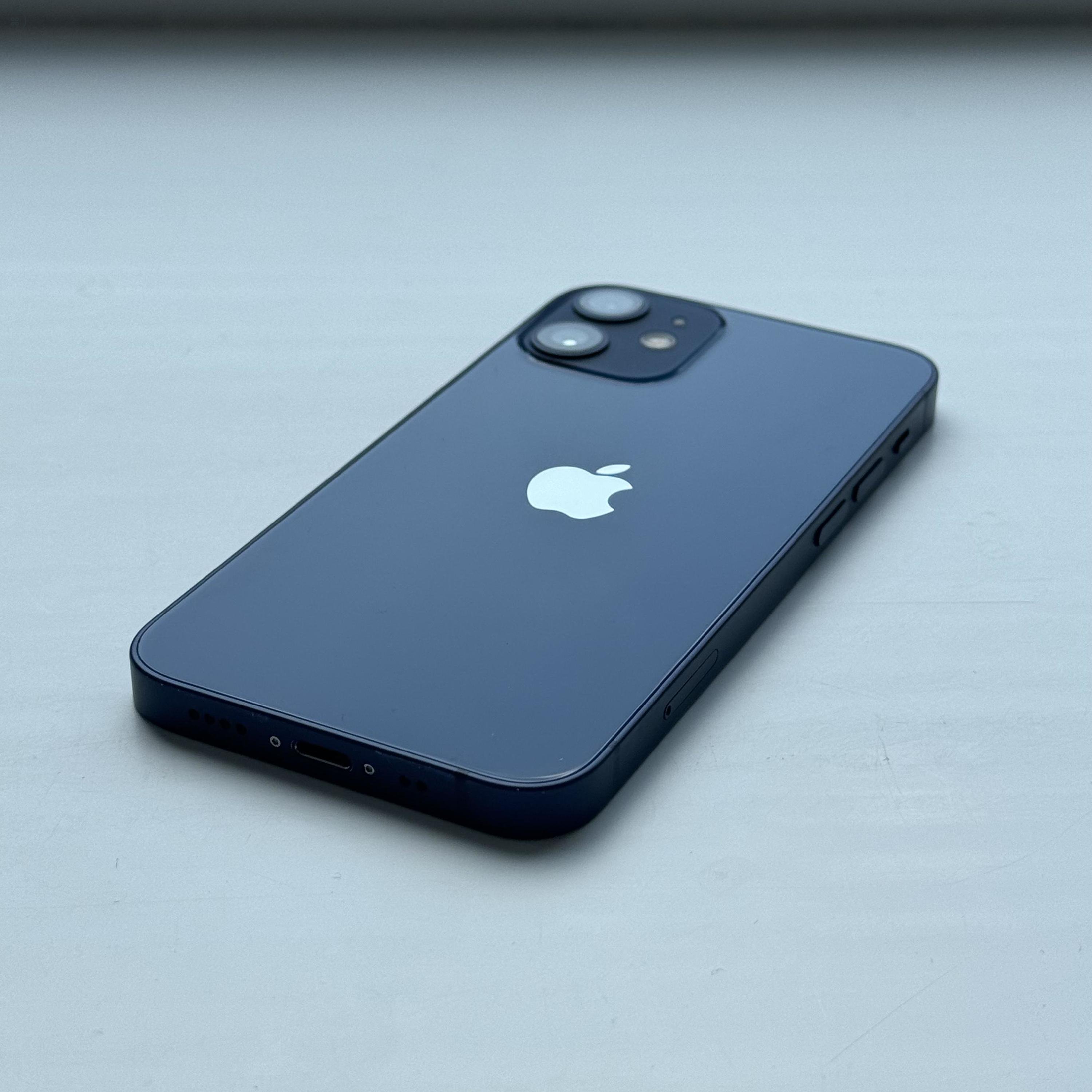 iPhone 12 mini 64GB Blue - 1 ÉV GARANCIA, Kártyafüggetlen, 100% Akkumulátor