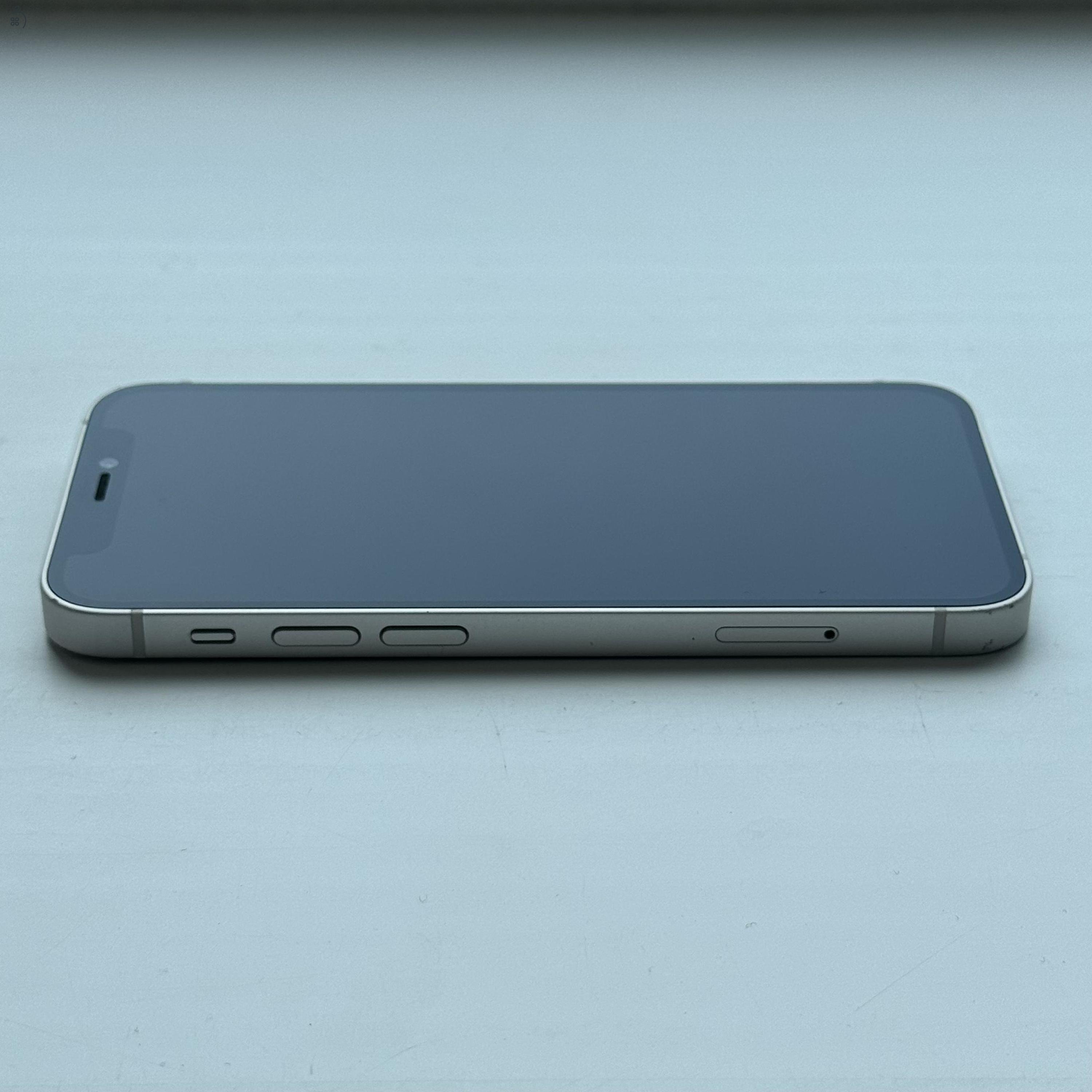 iPhone 12 mini 64GB White - 1 ÉV GARANCIA, Kártyafüggetlen, 100% Akkumulátor