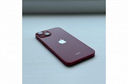 iPhone 13 128GB Red - Kártyfüggetlen, 1 ÉV GARANCIA, 87% Akkumulátor