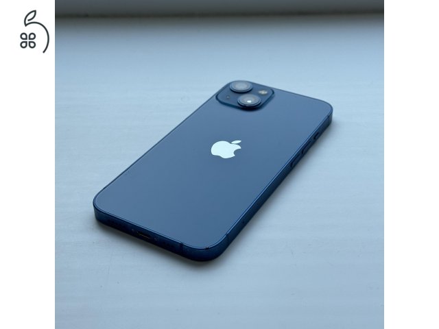 iPhone 13 128GB Blue - 1 ÉV GARANCIA , Kártyafüggetlen, 86% Akkumulátor