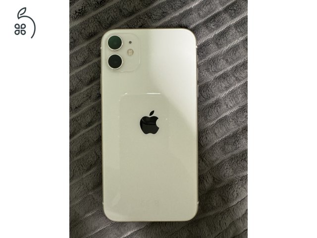 iPhone 11 64GB független fehér hibátlan, magánszemélytől eladó