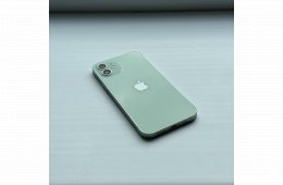 HIBÁTLAN iPhone 12 64GB Green - Kártyfüggetlen, 1 ÉV GARANCIA, 100% Akkumulátor