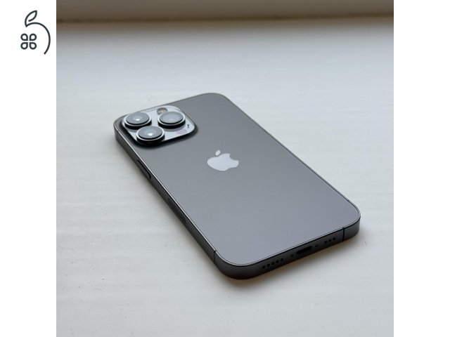 iPhone 13 Pro 128GB Graphite - Kártyfüggetlen, 1 ÉV GARANCIA, 93% Akkumulátor