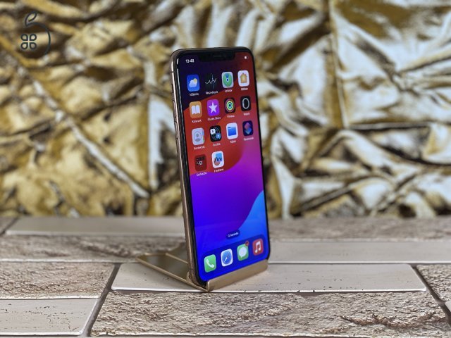 Eladó iPhone 11 Pro Max 64 GB Gold 100% aksi szép állapotú - 12 HÓ GARANCIA - S1722