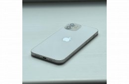 HIBÁTLAN iPhone 12 64GB White - 1 ÉV GARANCIA, Kártyafüggetlen, Garanciával, 100% Akkumulátor