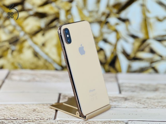 Eladó iPhone XS 64 GB Gold 100% aksi szép állapotú - 12 HÓ GARANCIA - S1726