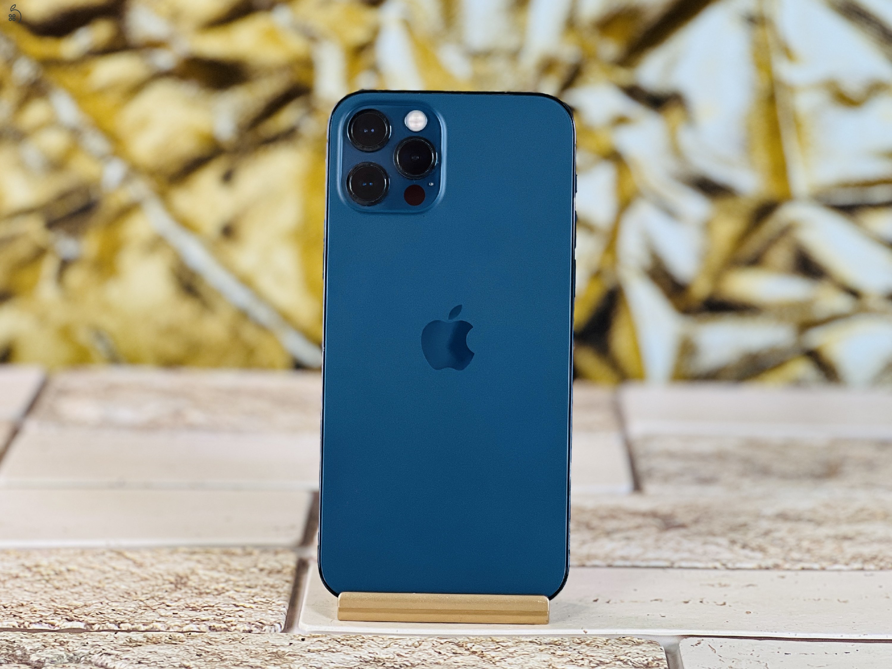 Eladó iPhone 12 Pro 256 GB Pacific Blue 100% aksi szép állapotú - 12 HÓ GARANCIA - S1760
