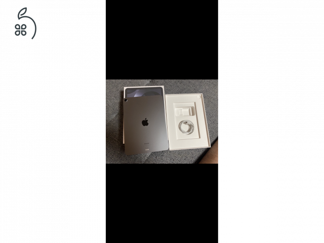 Apple iPad Air 5 (2022) 64GB Space Gray Wi-Fi - újszerű, hibátlan 