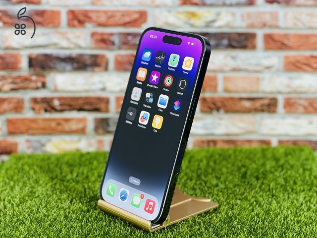 Eladó iPhone 14 Pro 256 GB Deep Purple szép állapotú - 12 HÓ GARANCIA - 1764