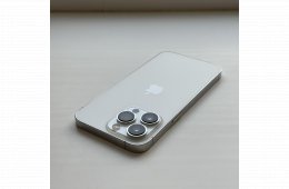 iPhone 13 Pro 128GB Silver - 1 ÉV GARANCIA, Kártyafüggetlen, 91% Akkumulátor
